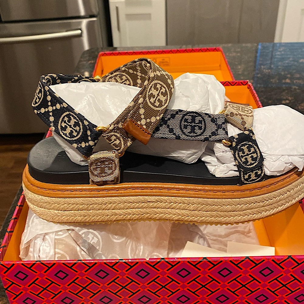 Brand New T Monogram Sport Sandal